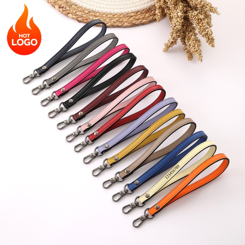 Leatherwork Keychain - Özelleştirilmiş LOGO Anahtarlık Boş Deri Lazer