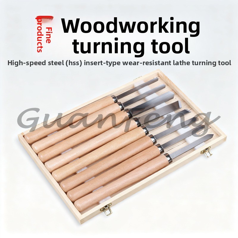 Swivel Knife Tool - 65MN Ahşap İşleme Torna Aleti Seti,
