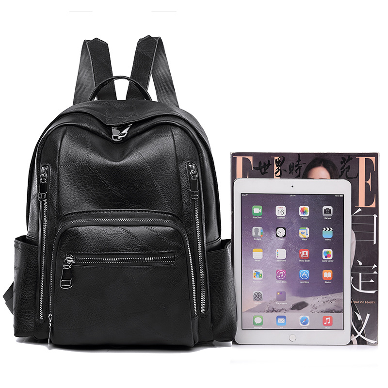 Kadın Modası PU Deri Sırt Çant - Leather Work Womens Backpack incelemesi ve fiyatı