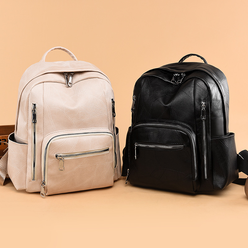 Kadın Modası PU Deri Sırt Çant - Leather Work Womens Backpack incelemesi ve fiyatı