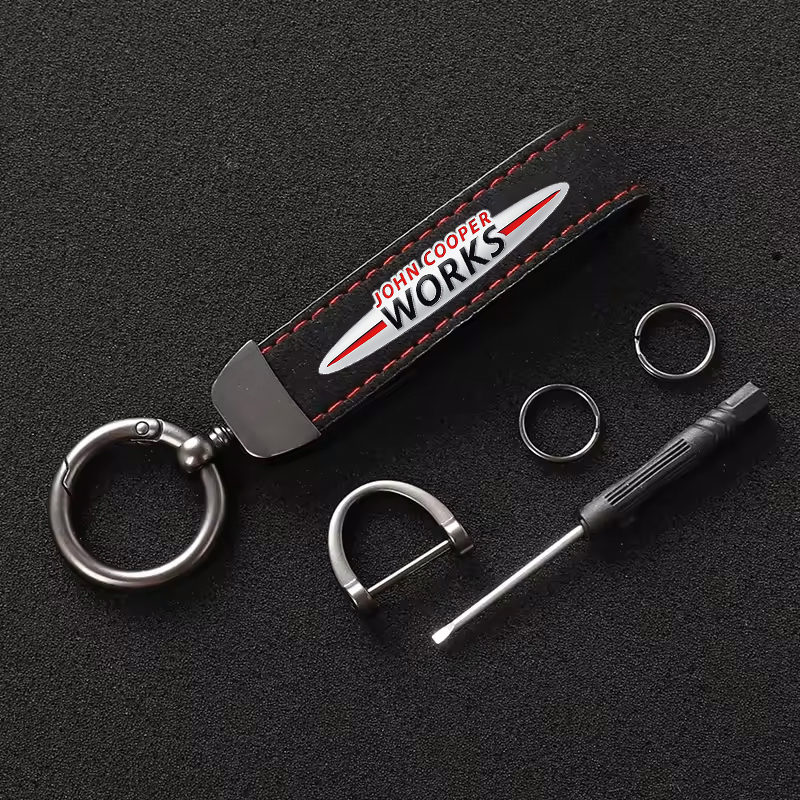 Mini WORKS Cooper One JCW F54  - Leatherwork Logo incelemesi ve fiyatı
