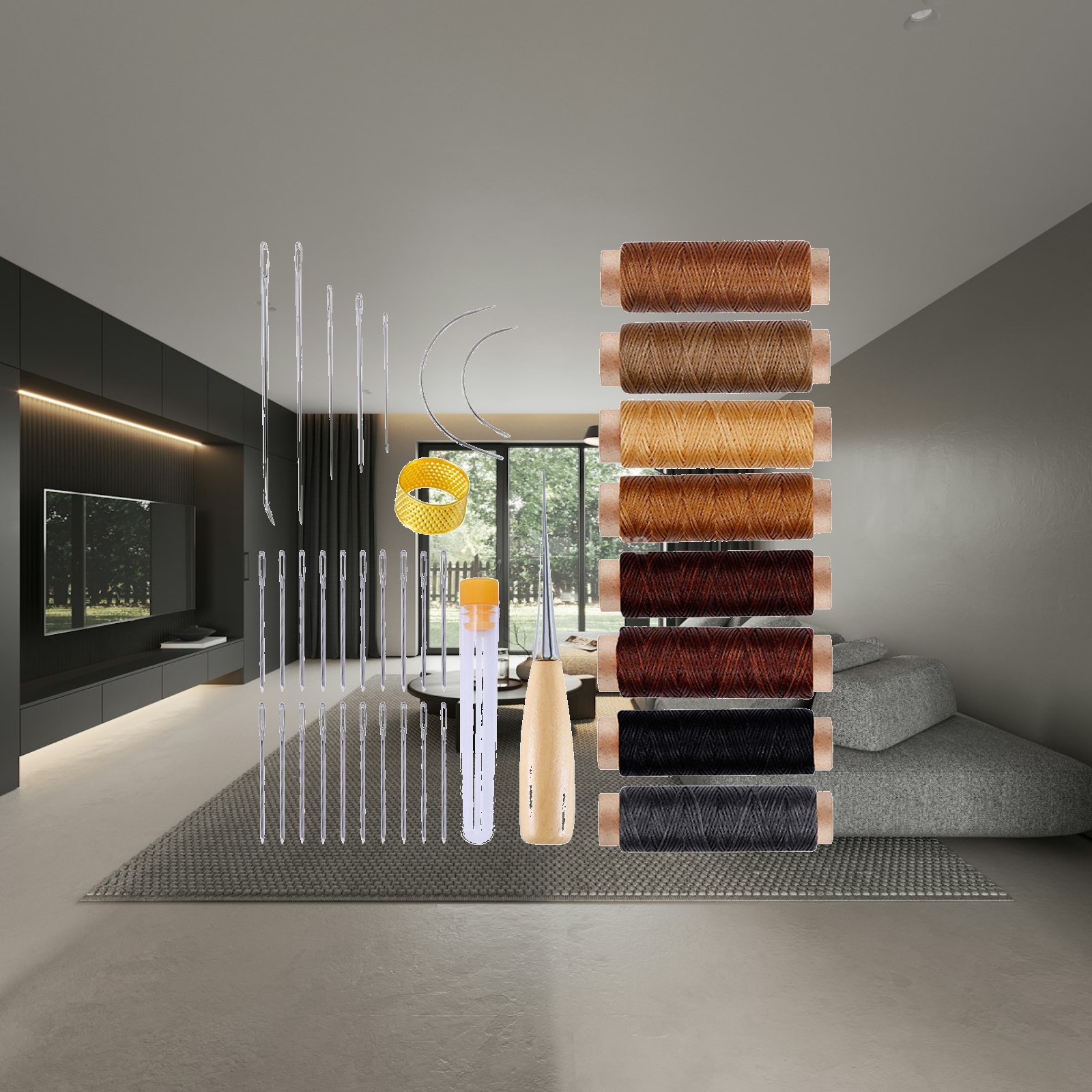 Deri Döşeme Dikiş Seti, Deri İ - Upholstery Leather Work incelemesi ve fiyatı