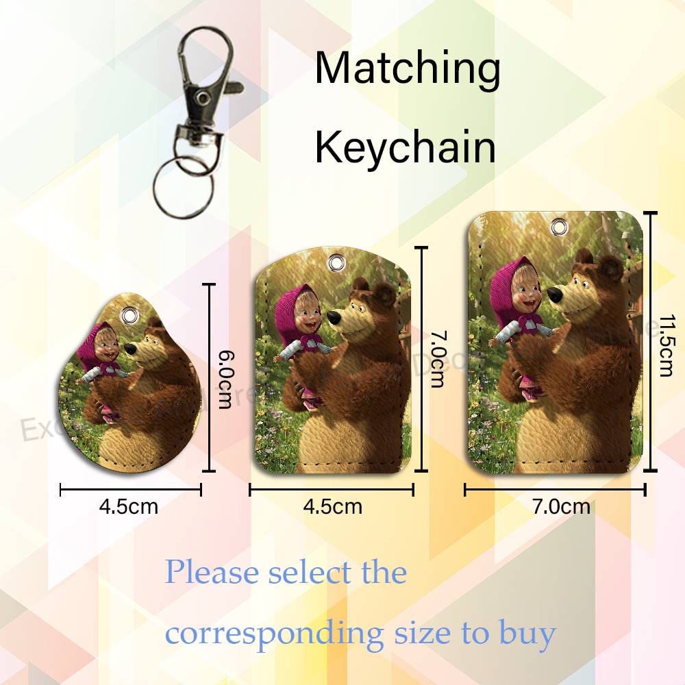 Şirin M-Masha ve Ayılar Temalı - Leatherwork Keychain incelemesi ve fiyatı