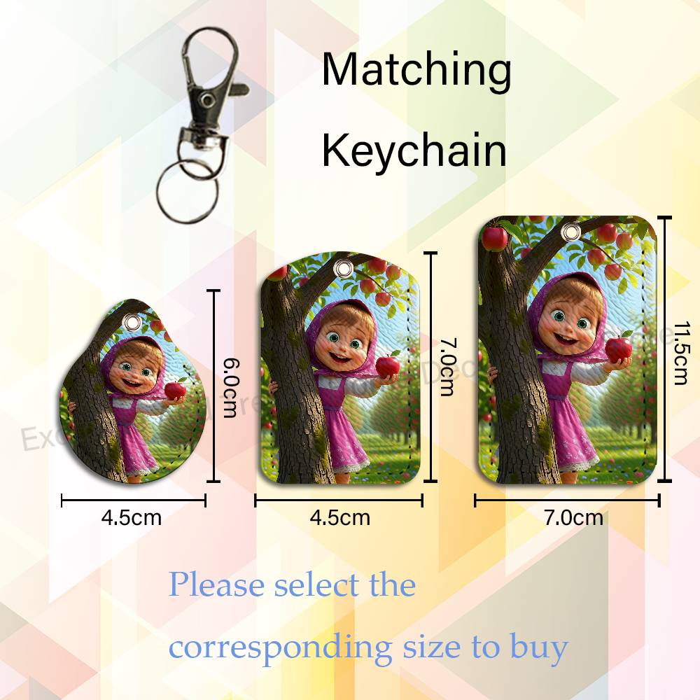 Şirin M-Masha ve Ayılar Temalı - Leatherwork Keychain incelemesi ve fiyatı
