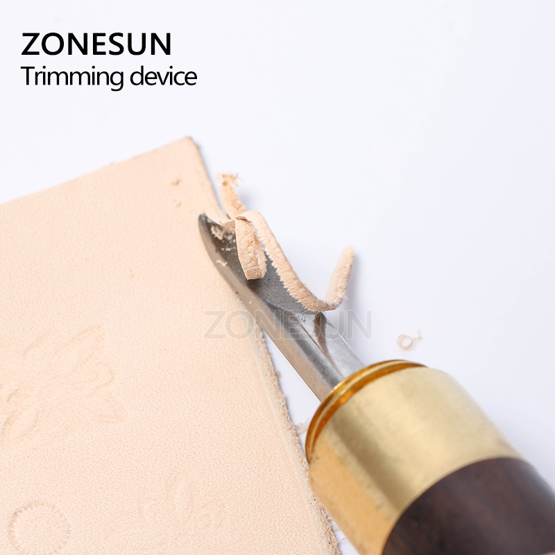 ZONESUN 1 Adet 1.2mm Leathercr - Leather Edge Beveler incelemesi ve fiyatı