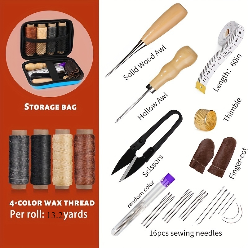 Deri Dikiş Seti, Büyük Gözlü İ - Upholstery Leather Work incelemesi ve fiyatı