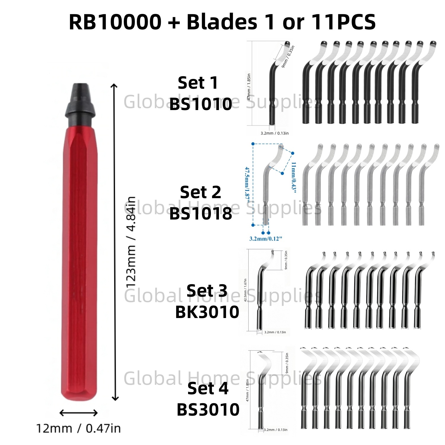 Çapak Alma Aleti Seti RB1000 D - Swivel Knife Tool incelemesi ve fiyatı