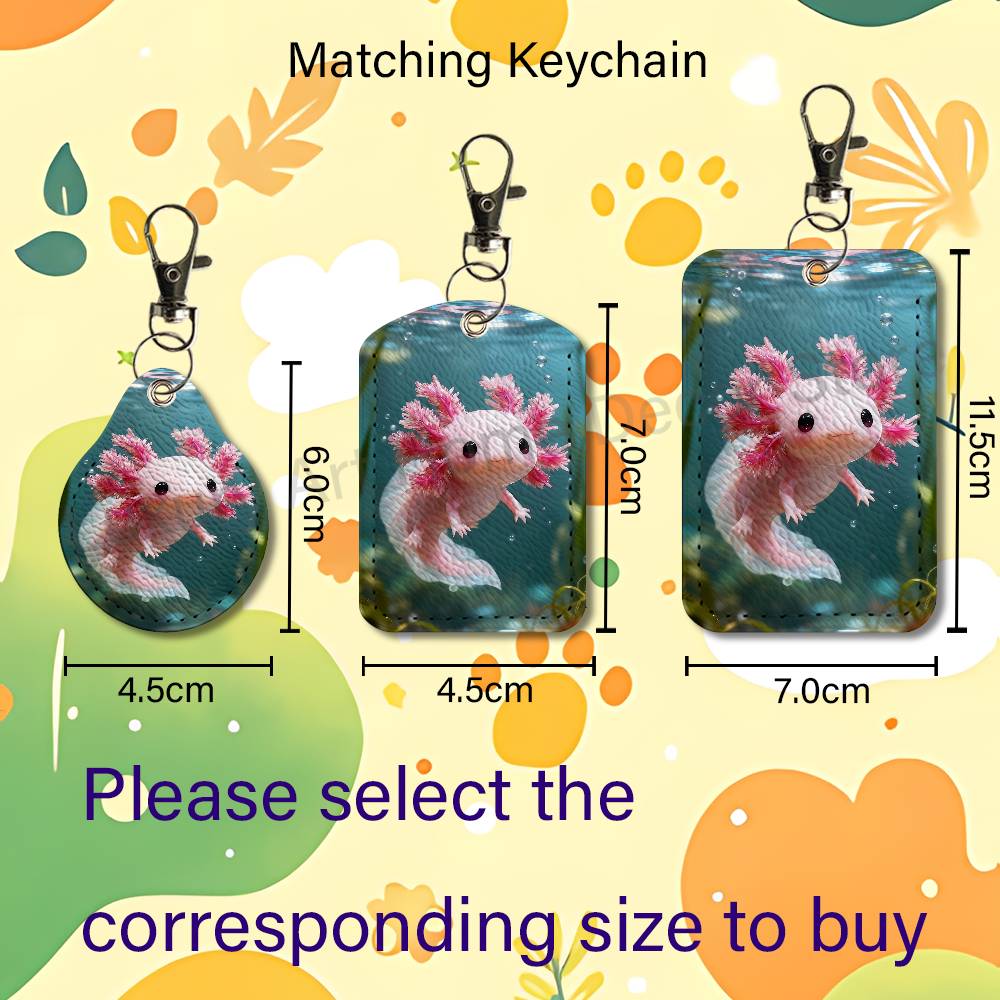 Sevimli pembe A-Axolotl Karika - Leatherwork Keychain incelemesi ve fiyatı