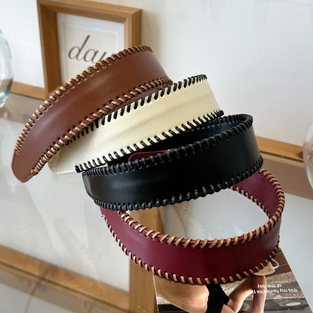Mizaç Düz Renk Deri Kafa Bandı - Leatherwork Rings incelemesi ve fiyatı