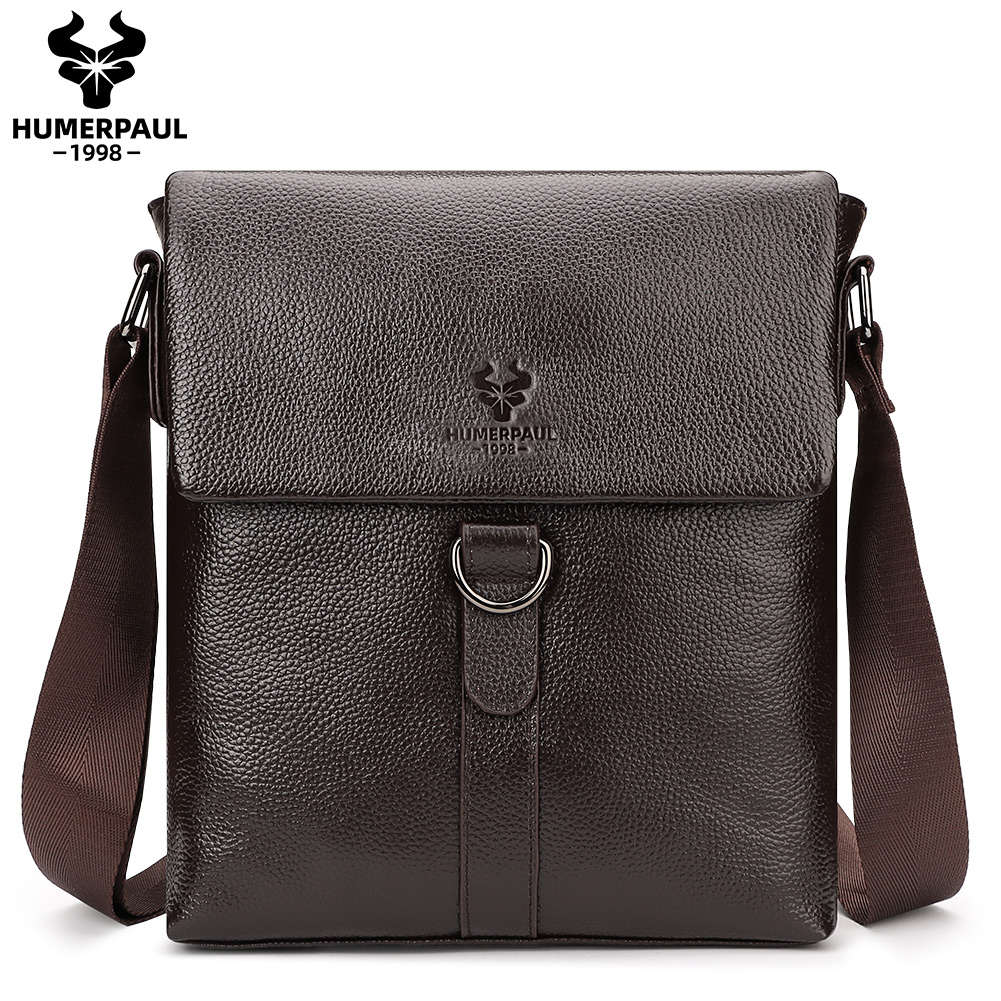 HUMERPAUL 2023 yeni moda erkek - Leather Work Bag Laptop incelemesi ve fiyatı