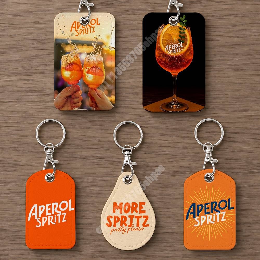 Turuncu Prosecco A-Aperol S-Sp - Leatherwork Keychain incelemesi ve fiyatı