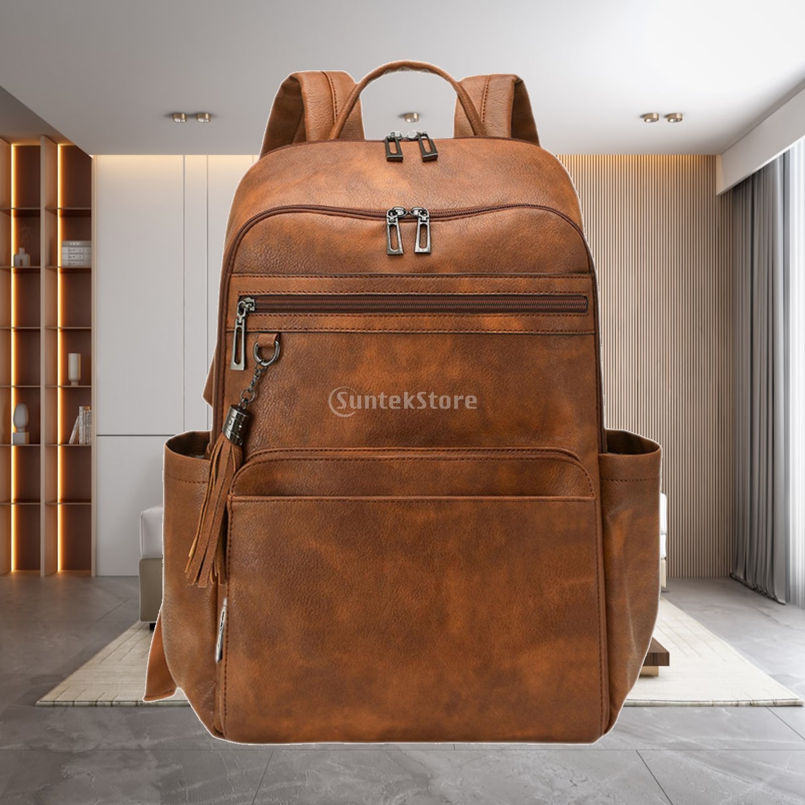Premium PU Deri Kadın Seyahat  - Leather Work Womens Backpack incelemesi ve fiyatı
