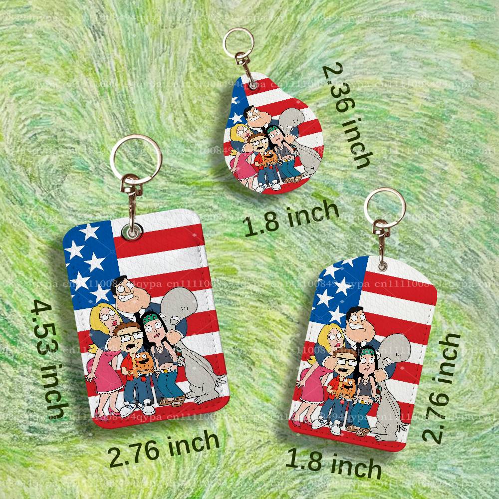 A-American Dad Cartoon Roger A - Leatherwork Keychain incelemesi ve fiyatı