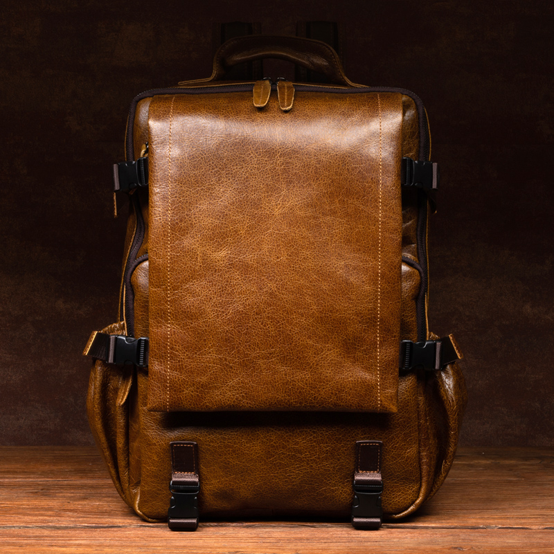 Retro dana sırt çantası erkekl - Leather Work Womens Backpack incelemesi ve fiyatı