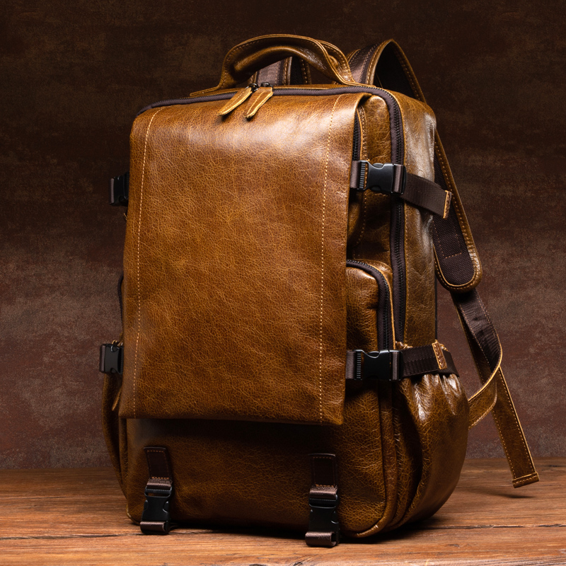 Retro dana sırt çantası erkekl - Leather Work Womens Backpack incelemesi ve fiyatı